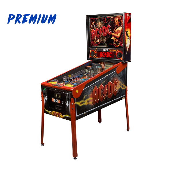 ACDC Pinball Premium Edition Full Side by Stern Pinball