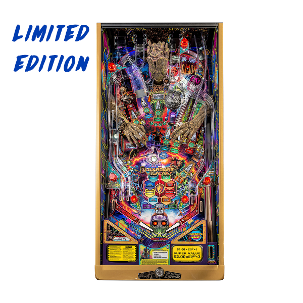 Guardians of The Galaxy Pinball Limited Edition Playfield by Stern Pinball
