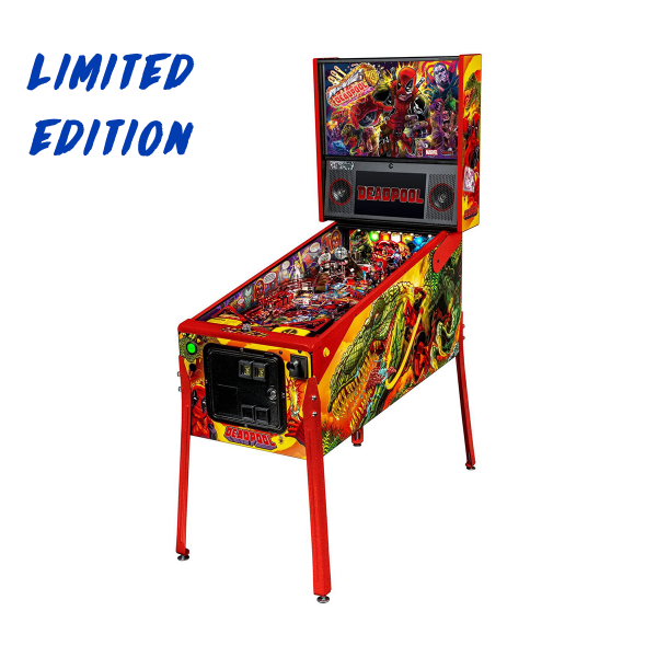 Deadpool Pinball Limited Edition Full Side by Stern Pinball