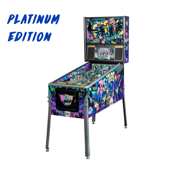 Beatles Pinball Platinum Edition Full Side by Stern Pinball