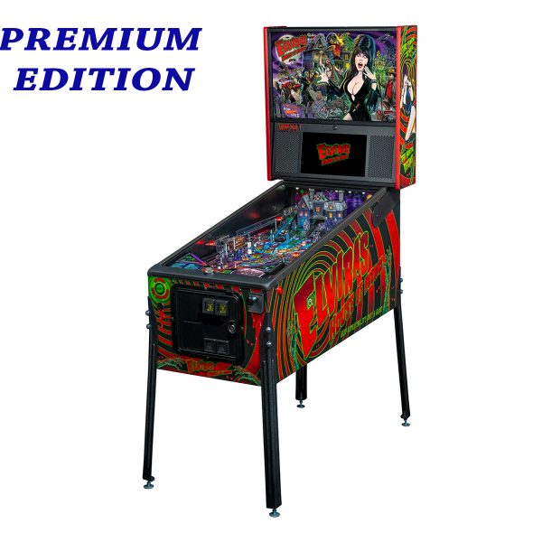 Elvira's House of Horror Pinball Premium Edition Full Side by Stern Pinball