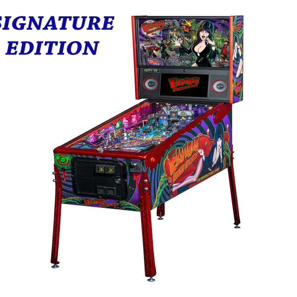 Elvira's House of Horror Pinball Signature Edition Full Side by Stern Pinball