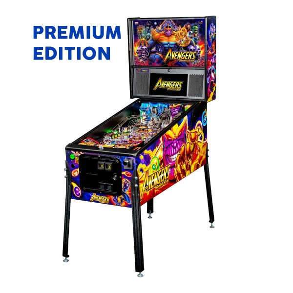 The Avengers Infinity Quest Premium Pinball Full Side by Stern Pinball